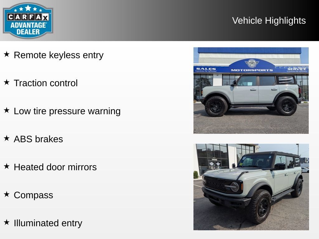 Used 2021 Ford Bronco Wildtrak AWD/4WD image 4