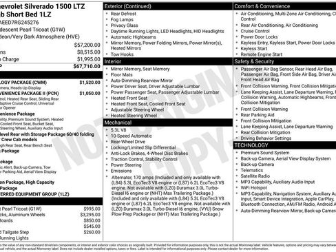 Used 2024 Chevrolet Silverado 1500 LTZ w/ Technology Package RWD image 5