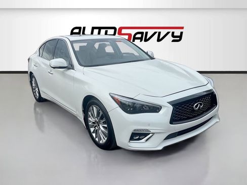 Used 2023 INFINITI Q50 Luxe w/ Cargo Package RWD image 1