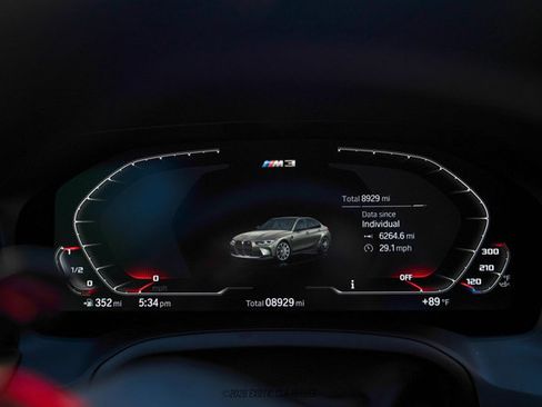 Used 2022 BMW M3 Competition w/ M Carbon Exterior Package AWD/4WD image 25