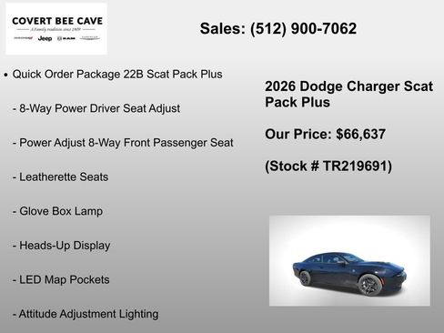 New 2026 Dodge Charger R/T Scat Pack image 18