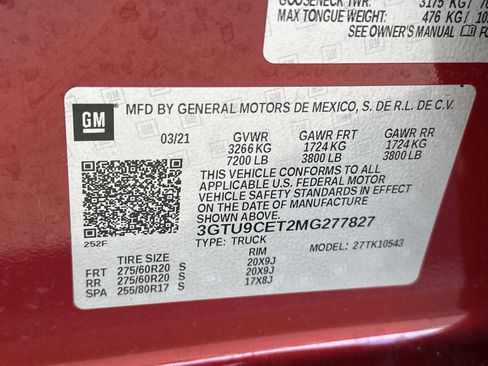 Certified 2021 GMC Sierra 1500 Elevation w/ Preferred Package image 28