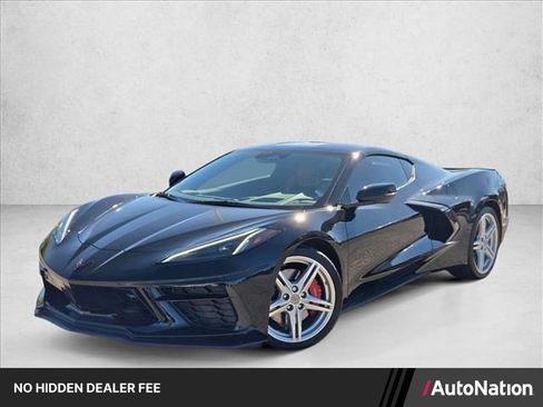 Used 2024 Chevrolet Corvette Stingray Preferred Cpe w/ Z51 Performance Package RWD image 1