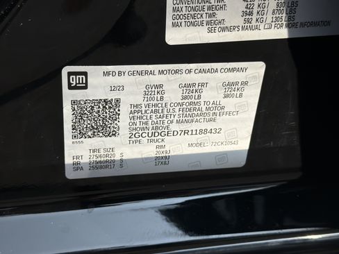 Used 2024 Chevrolet Silverado 1500 LTZ w/ LTZ Premium Package AWD/4WD image 37