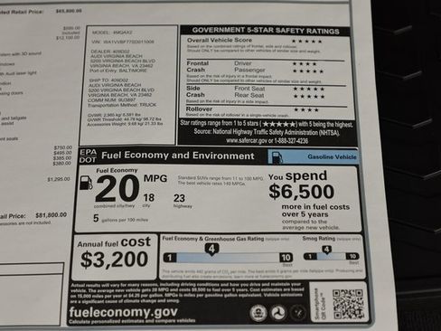 Used 2025 Audi Q7 3.0T Prestige w/ Prestige Package image 42