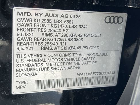 New 2025 Audi Q7 3.0T Premium Plus image 19