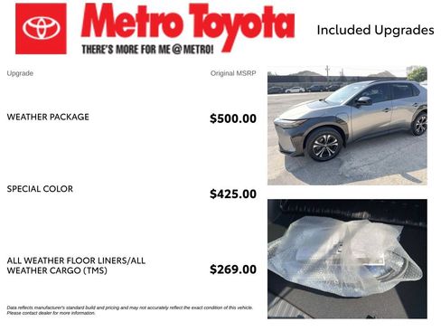 Used 2023 Toyota bZ4X AWD w/ Weather Package image 4
