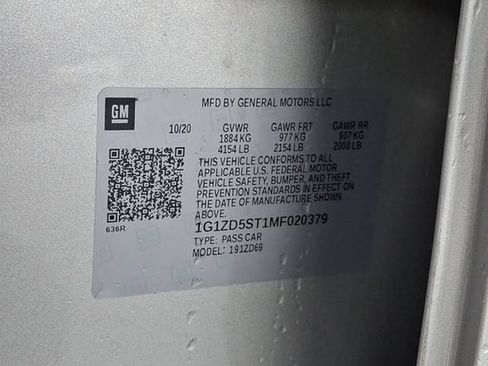 Used 2021 Chevrolet Malibu LT FWD image 30