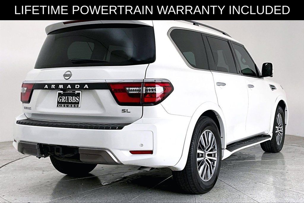 Used 2023 Nissan Armada SL w/ Captain's Chairs Package RWD image 2