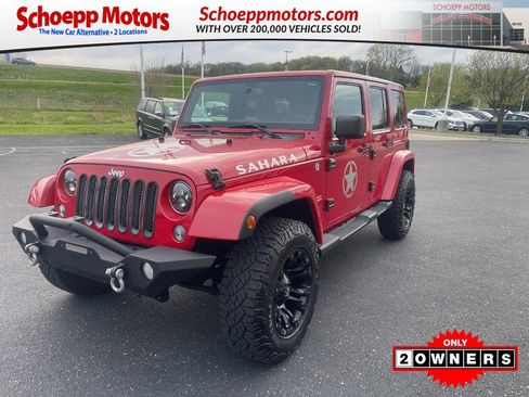 Used 2014 Jeep Wrangler Unlimited Sahara w/ Connectivity Group AWD/4WD image 1