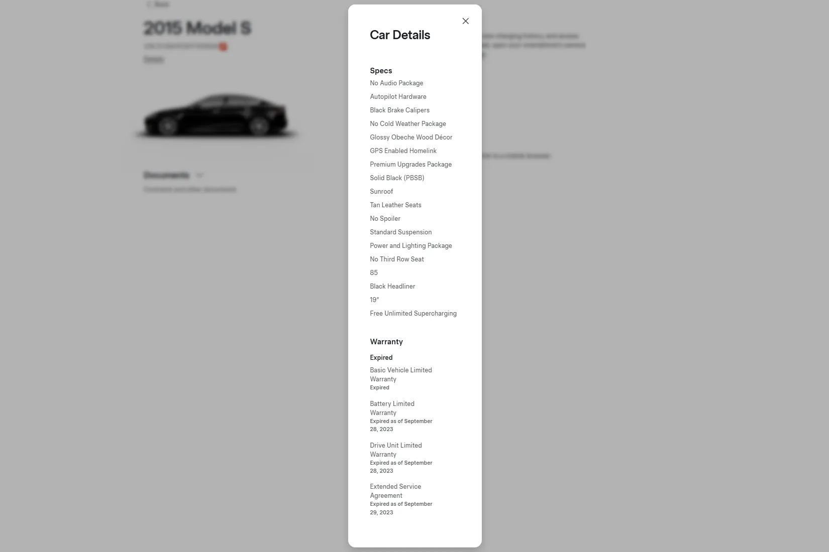 Used 2015 Tesla Model S 85 RWD image 4