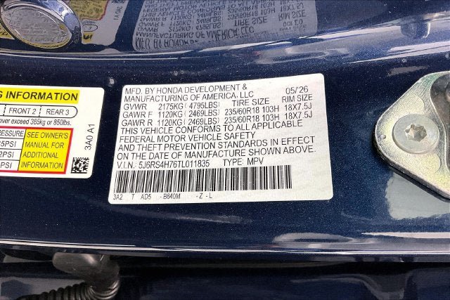 Certified 2026 Honda CR-V EX-L image 33