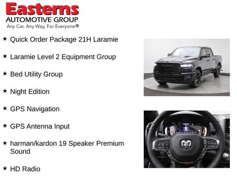 Used 2025 RAM 1500 Laramie w/ Night Edition AWD/4WD image 11