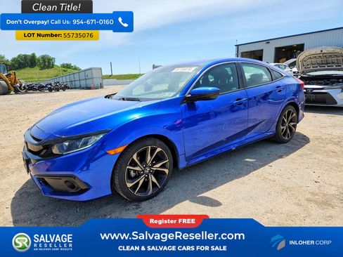 Used 2019 Honda Civic Sport image 1
