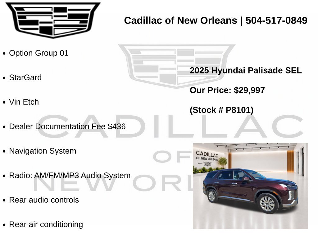 Used 2025 Hyundai Palisade SEL FWD image 7