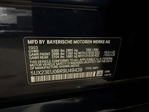 Certified 2024 BMW X5 xDrive40i w/ M Sport Package AWD/4WD image 12