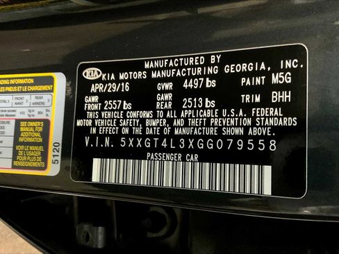 Used 2016 Kia Optima LX w/ LX Convenience Package image 31