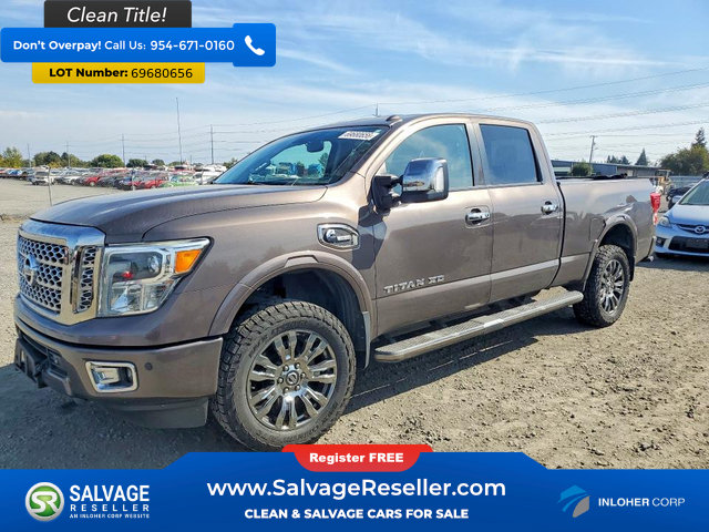 Used 2016 Nissan Titan Platinum Reserve AWD/4WD image 1