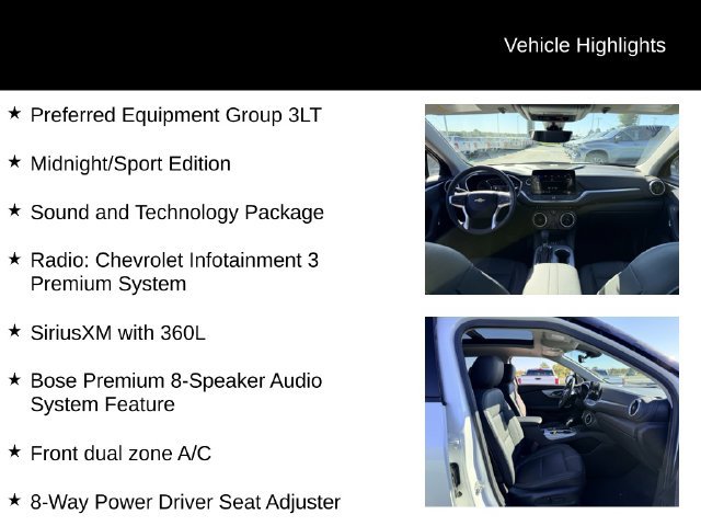 Certified 2025 Chevrolet Blazer LT w/ Sound & Technology Package AWD/4WD image 12