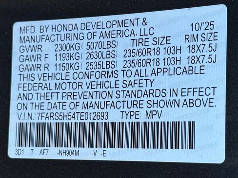 New 2026 Honda CR-V Sport image 21