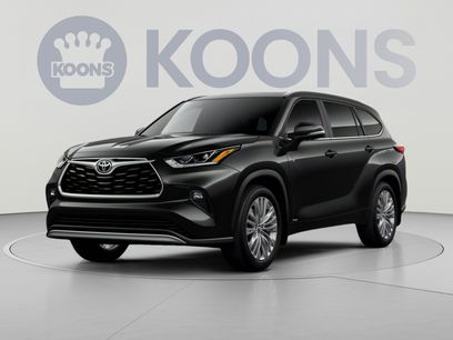 New 2026 Toyota Highlander Platinum