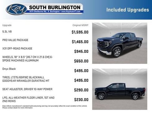 Used 2023 GMC Sierra 1500 Pro w/ Pro Value Package AWD/4WD image 3