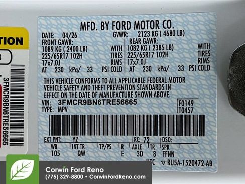 New 2026 Ford Bronco Sport Big Bend AWD/4WD image 32