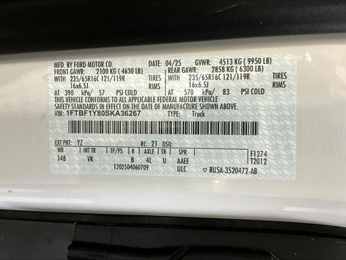 New 2025 Ford Transit 350 148 Low Roof w/ Electrician Trade Package image 14