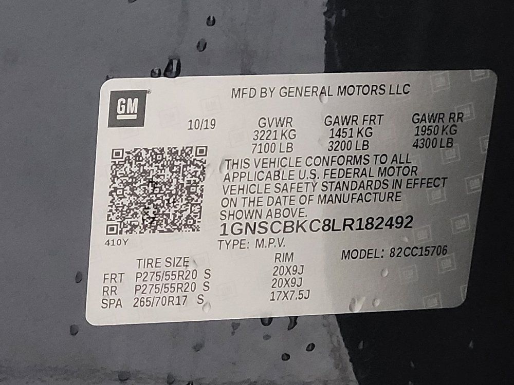 Used 2020 Chevrolet Tahoe LT RWD image 33