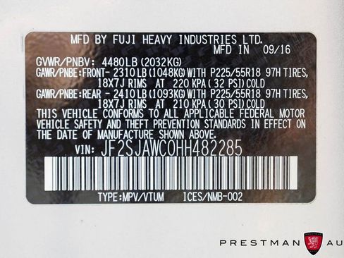 Used 2017 Subaru Forester 2.5i Touring image 42