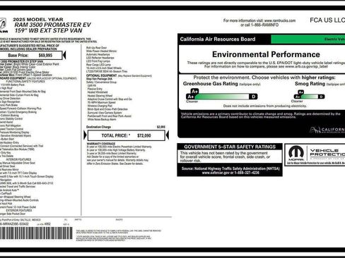 Used 2025 RAM ProMaster 3500 image 7