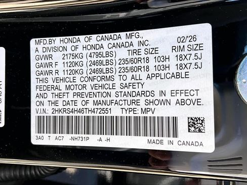 New 2026 Honda CR-V EX image 19
