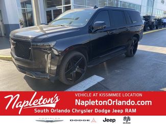 Used 2021 Cadillac Escalade ESV Sport w/ LPO, ONYX Package video 1