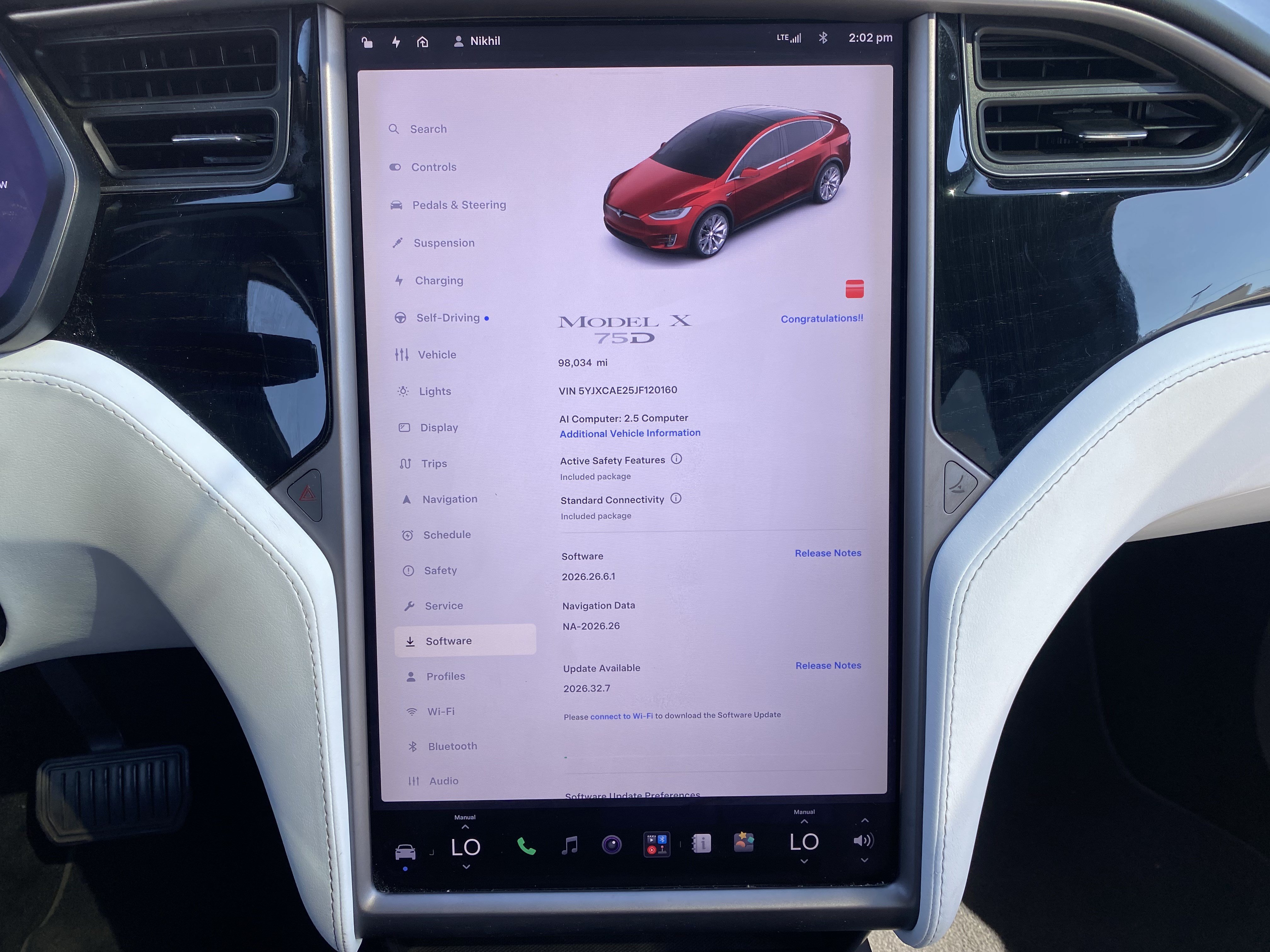 Used 2018 Tesla Model X 75D AWD/4WD image 29