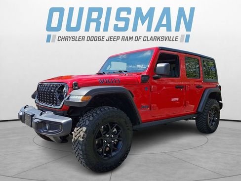 Used 2025 Jeep Wrangler Unlimited Sport S 4xe AWD/4WD image 3