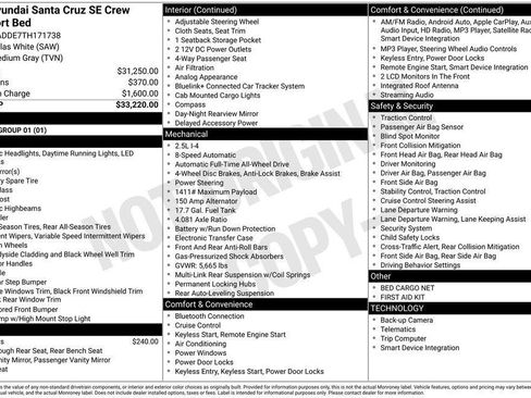 New 2026 Hyundai Santa Cruz SE AWD/4WD image 4