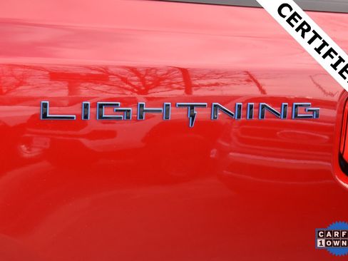 Certified 2023 Ford F150 Lightning Lariat w/ Equipment Group 511A High image 46