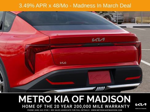 New 2026 Kia K4 LXS image 13