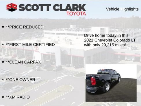 Used 2021 Chevrolet Colorado LT w/ Safety Package AWD/4WD image 8
