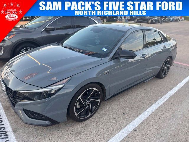 Used 2022 Hyundai Elantra N Line w/ Cargo Package FWD image 1
