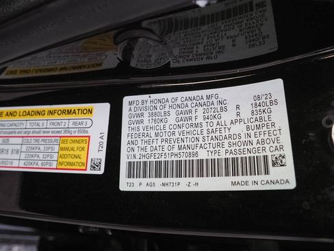 Used 2023 Honda Civic Sport image 37