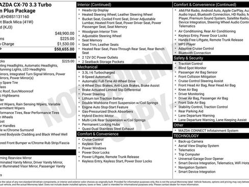 Used 2025 MAZDA CX-70 3.3 Turbo w/ Premium Plus Pkg image 2