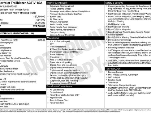 Used 2025 Chevrolet TrailBlazer ACTIV FWD image 25