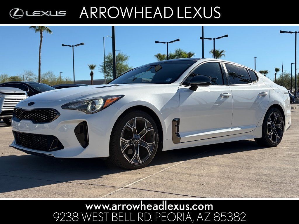 Used 2021 Kia Stinger GT-Line w/ Sun & Sound Package RWD image 1