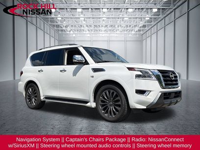 Used 2022 Nissan Armada Platinum w/ Captain's Chairs Package