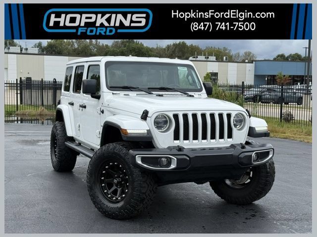 Used 2018 Jeep Wrangler Unlimited Sahara AWD/4WD image 1