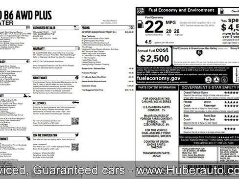 Used 2023 Volvo XC90 B6 Plus w/ Protection Package AWD/4WD image 16