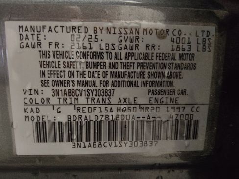 Used 2025 Nissan Sentra SV FWD image 33