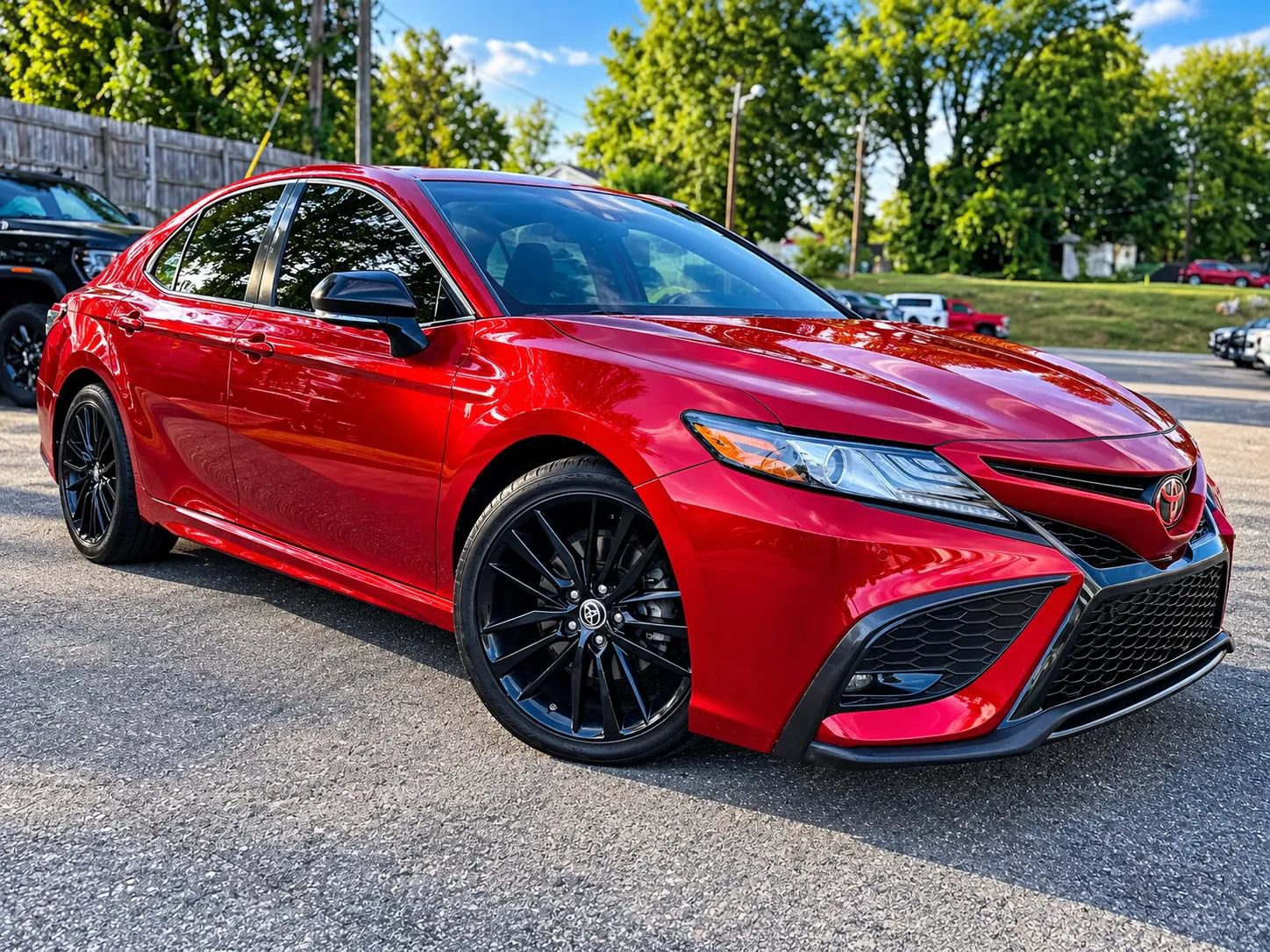 Used 2021 Toyota Camry XSE w/ Navigation Package FWD image 1