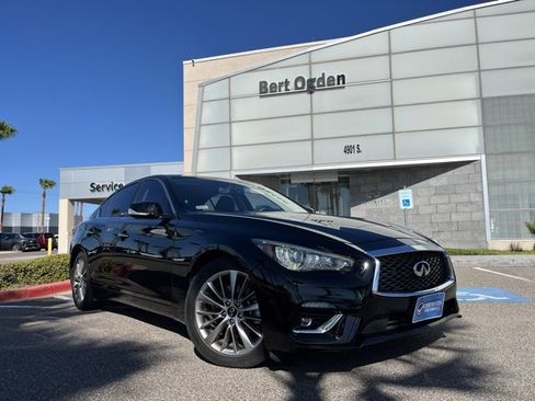 Used 2022 INFINITI Q50 Luxe w/ Cargo Package image 1